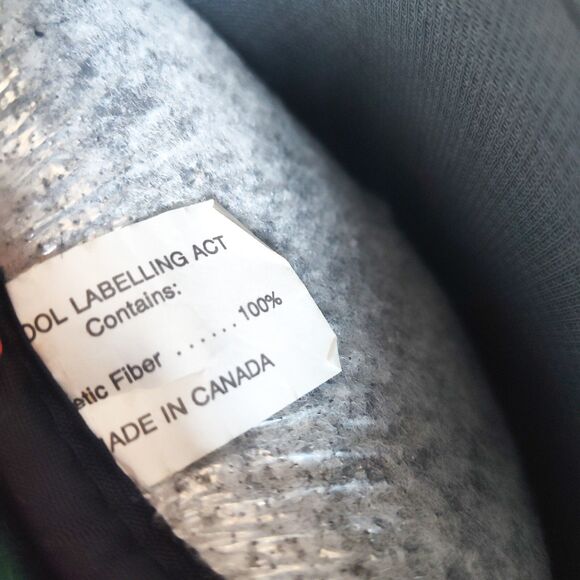 Vintage LL Bean Rain Boots Size 9 Insulated Black Rubber Womens Made In Canada - Picture 12 of 14